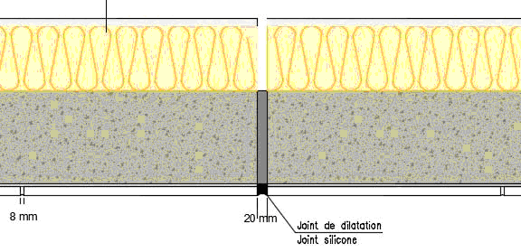 Joint de dilatation 20 mm Joint de dilatation 20 mm