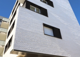 Résidence étudiante La Maille à Toulouse (31) - Atelier d'architecture Diana (31) - 1250 m² de brique BlocStar Am90 Lisses et Clivées