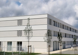 Groupe scolaire Sainte Geneviève à St Jory (31) - Taillandier architectes (31) - Ogec(31) - 500 m² de Plaquettes Ac19