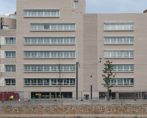 Agence Gap Studio Architecture à Paris 75002 / Logements à Saint Denis - Briques Béton BlocStar Am90