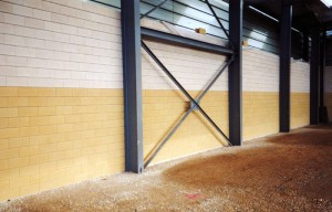 Cabinet Technique de l'Est à Riedisheim (68400) / Usine ST2M à Etupes (25) - Blocs ELCO de Parement Acoustiques