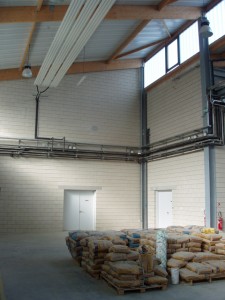 Séparatifs Intérieurs en Blocs Acoustiques LCO Coffrant de 20 : parement Lisse Ton Pierre