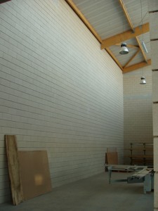 Séparatifs Intérieurs en Blocs Acoustiques LCO Coffrant de 20 : parement Lisse Ton Pierre