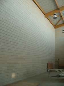 Séparatifs Intérieurs en Blocs Acoustiques LCO Coffrant de 20 : parement Lisse Ton Pierre