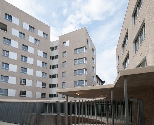 Agence Gap Studio Architecture à Paris 75002 / Logements à Saint Denis - Briques Béton BlocStar Am90