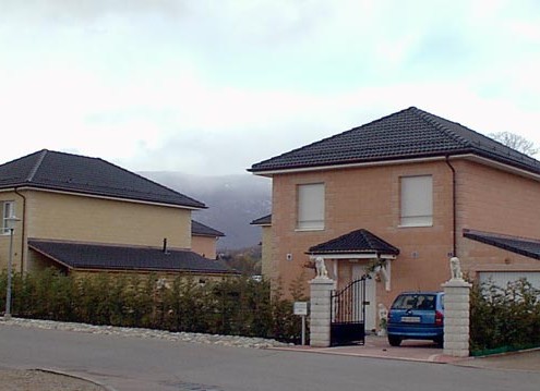 Logements Crassier (Suisse) / Losinger Bâtiments - Blocs de Parement ELCO