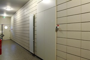 Séparatifs Intérieurs en Blocs Acoustiques LCO Coffrant de 20 : Montage à joints Superposés & parement Lisse Ton Pierre
