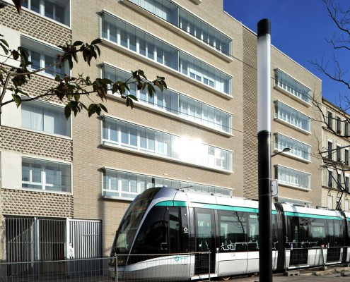 Agence Gap Studio Architecture à Paris 75002 / Logements à Saint Denis - Briques Béton BlocStar Am90