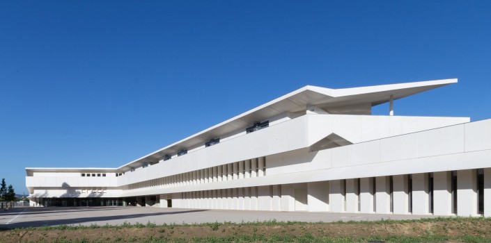 Munvez & Morel Architecture à Toulouse / Collège à Auterive (31) - Blocs de parement ELCO Acoustique