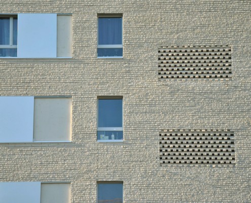 Agence Gap Studio Architecture à Paris 75002 / Logements à Saint Denis - Briques Béton BlocStar Am90