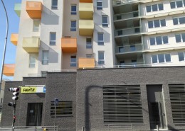 94 Logements à Bagnolet (93) : LESPRIT & Partenaires Architectes à Paris (75019) / 890 m² BRIQUES BlocStar Am90 Anthracites Carbone Clivées