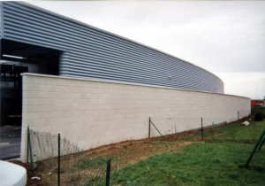 Séparatif Extérieur & Cloture en Blocs ELCO Alvéolés de 20 Parement Lisse Ton Pierre