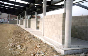 Séparatif Extérieur & Cloture en Blocs ELCO Alvéolés de 20 Parement Lisse Ton Pierre