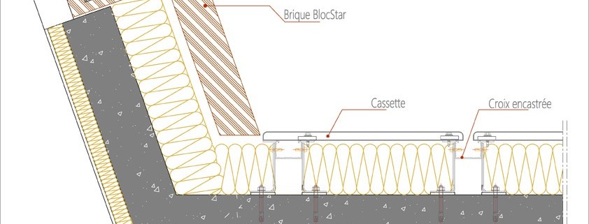 liaison brique - cassette