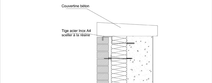 Tête-de-mur-avec-Recouvrement-d'une-couvertine-Béton