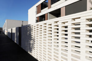 Grand-Angle, Zac-Andromède à Blagnac : G.G.R. Architecte (31) Altarea Cogedim (31) – 5850m² Briques BlocStar Am90 et AmR210
