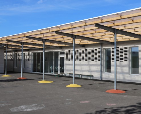 Groupe scolaire Fondada à Castelnau d'Estertefonds (31) - Branger Romeu Architecture à Toulouse (31) - Ville de Castelnau d'Estretefonds (31) - 2450 m² Briques BlocStar Am90
