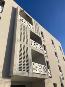 Square Oréa à Lormont (33) - Advento Architecture (33) - SCCV Rue Dupin & Promobat (33) - 1400 m² de briques BlocStar Am90 et AC19