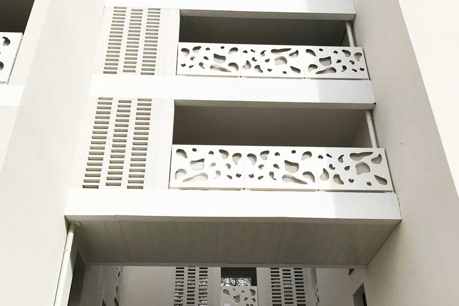 Square Oréa à Lormont (33) - Advento Architecture (33) - SCCV Rue Dupin & Promobat (33) - 1400 m² de briques BlocStar Am90 et AC19