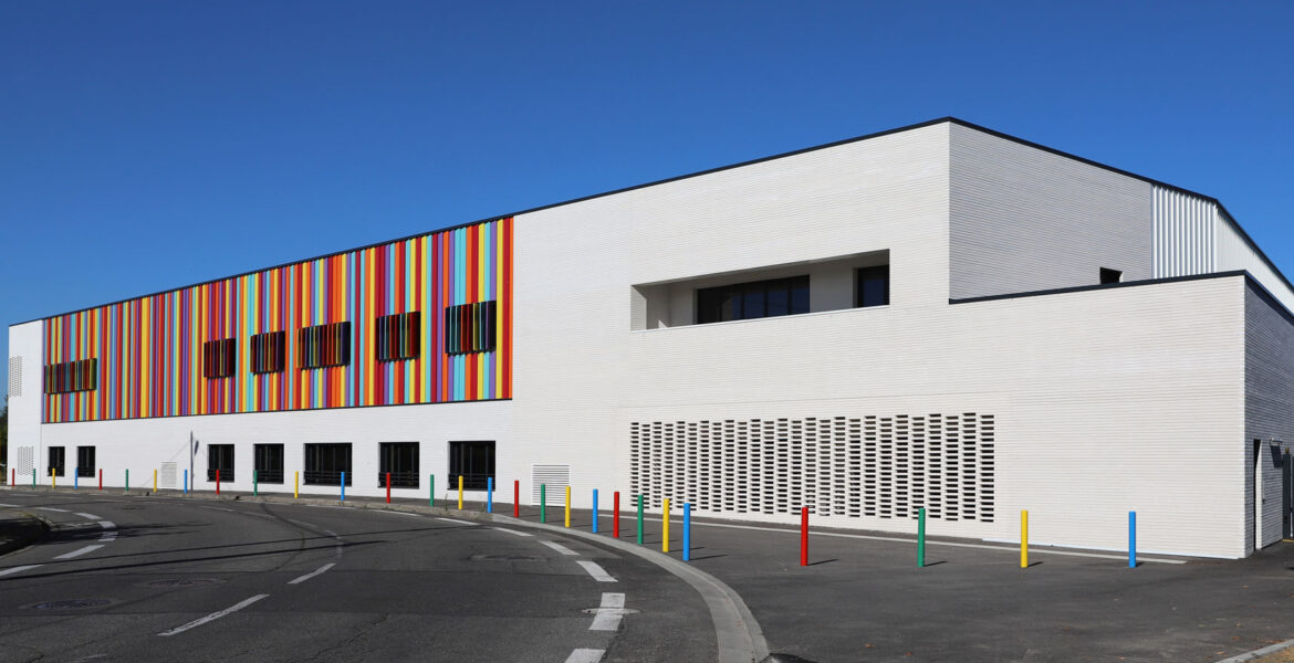 Groupe ScoGroupe Scolaire Germaine Tillion (31) - IDP Architectes (31) - Mairie de Toulouse (31) - 780 m² de briques BlocStar Am90
