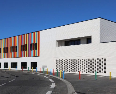 Groupe ScoGroupe Scolaire Germaine Tillion (31) - IDP Architectes (31) - Mairie de Toulouse (31) - 780 m² de briques BlocStar Am90