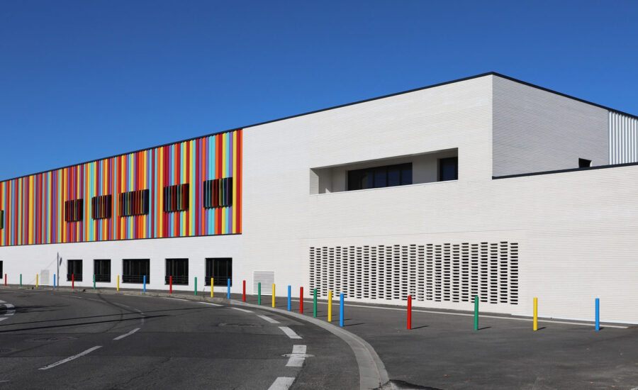 Groupe ScoGroupe Scolaire Germaine Tillion (31) - IDP Architectes (31) - Mairie de Toulouse (31) - 780 m² de briques BlocStar Am90