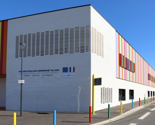 Groupe ScoGroupe Scolaire Germaine Tillion (31) - IDP Architectes (31) - Mairie de Toulouse (31) - 780 m² de briques BlocStar Am90