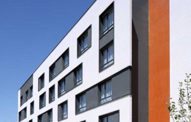 Logements 151 à Pierrefittes-sur-Seine (93) - Valéro Gadan (75) - Adoma (75) - 3850 m² Plaquettes BlocStar AC19