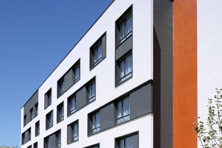 Logements 151 à Pierrefittes-sur-Seine (93) - Valéro Gadan (75) - Adoma (75) - 3850 m² Plaquettes BlocStar AC19