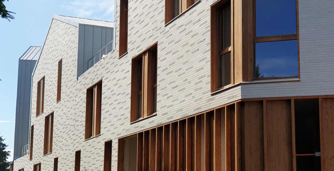 Logements étudiants à Sceaux : CoBe Architecture et Paysage (75) - 1380m² Briques BlocStar Am90