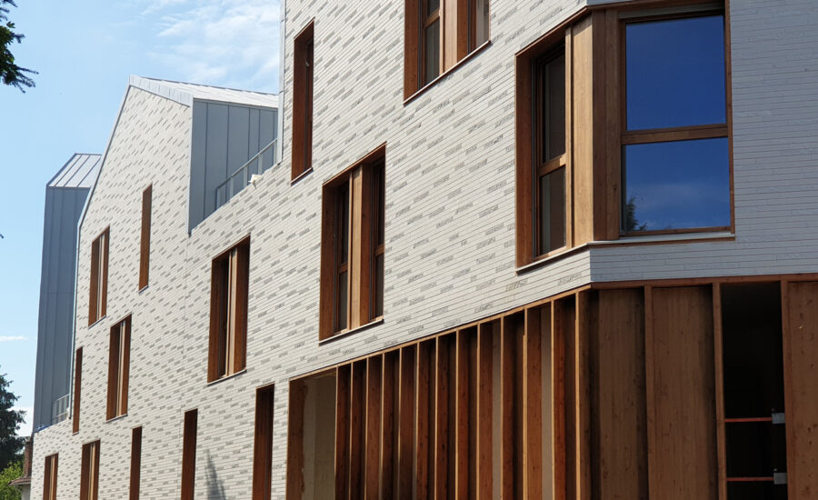 Logements étudiants à Sceaux : CoBe Architecture et Paysage (75) - 1380m² Briques BlocStar Am90