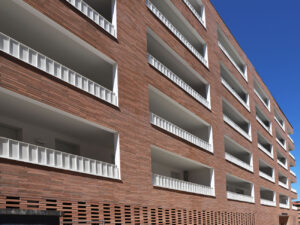 Les Fenetras à Toulouse (31) Taillandier Architectes (31) - 4200m² Plaquettes BlocStar Ac19 & Briques Am70