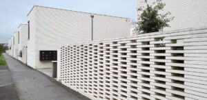 Grand-Angle, Zac-Andromède à Blagnac : G.G.R. Architecte (31) Altarea Cogedim (31) – 5850m² Briques BlocStar Am90 et AmR210