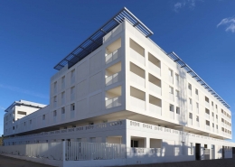Cosmopoly - Zac Eureka à Castelnau le Lez (34) - Taillandier Architectes (31) - 1900 m² de Briques BlocStar Am70, AmR210 et Plaquettes Ac19 Lisses et Clivées
