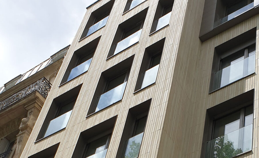 Logements Mistral (75) Inspace Architecture (75) Demathieu & Bard Immobilier (94) - 220m² Plaquettes BlocStar Ac19 en Pose Verticale