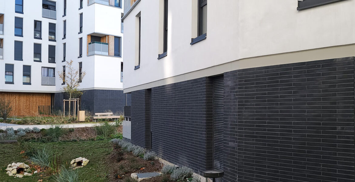 Zac quartier durable à Noisy-le-Sec - Valéro Gadan Architecte (75) - 450m² de Plaquettes BlocStar Ac19