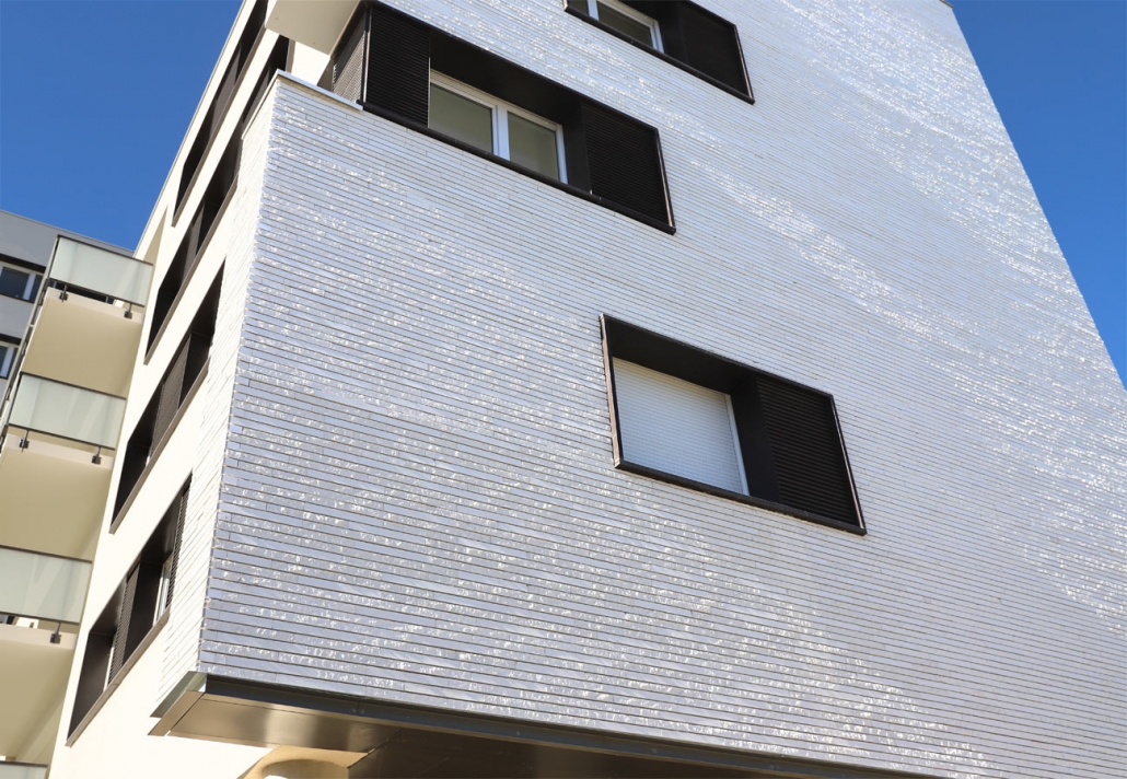 Résidence étudiante La Maille à Toulouse (31) – JDRA Architectes (31) – Atelier d’architecture Diana (31) - 1250 m² de brique BlocStar Am90 Lisses et Clivées