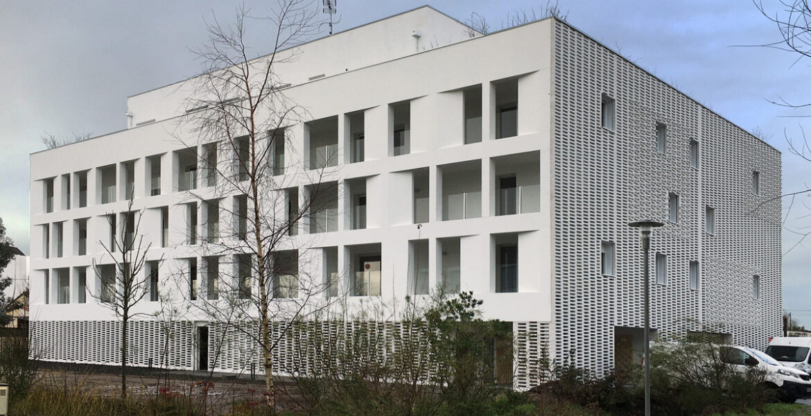 Logements Zac Bel Air à Begles (33) - Goldfinger Architectes (33) - 400 m² de Briques BlocStar Am90