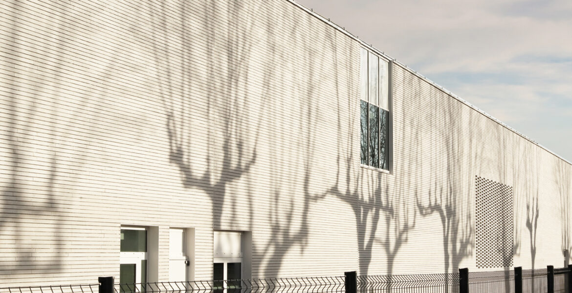 Collège Léon Cazeneuve à Isle en Dodon (31) - C+2B Architecture (31) - 2500 m² de Briques BlocStar Am90