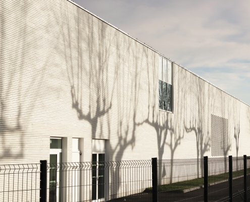 Collège Léon Cazeneuve à Isle en Dodon (31) - C+2B Architecture (31) - 2500 m² de Briques BlocStar Am90