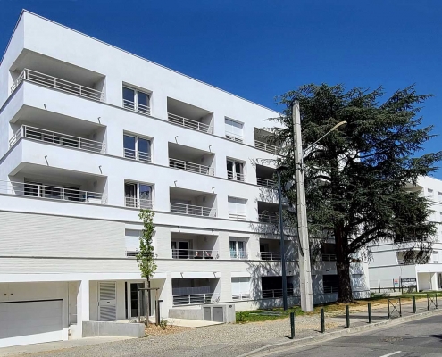 40 Logements Collectifs Le Cyrano à Toulouse (31) - Taillandier Architectes (31) - Promomidi / Foncière du Sud (31) - 60 m² Plaquette Blocstar Ac19