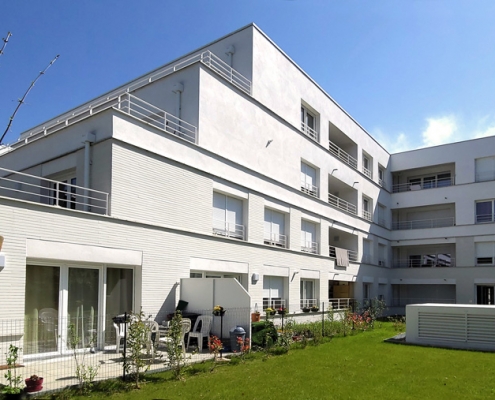 40 Logements Collectifs Le Cyrano à Toulouse (31) - Taillandier Architectes (31) - Promomidi / Foncière du Sud (31) - 60 m² Plaquette Blocstar Ac19