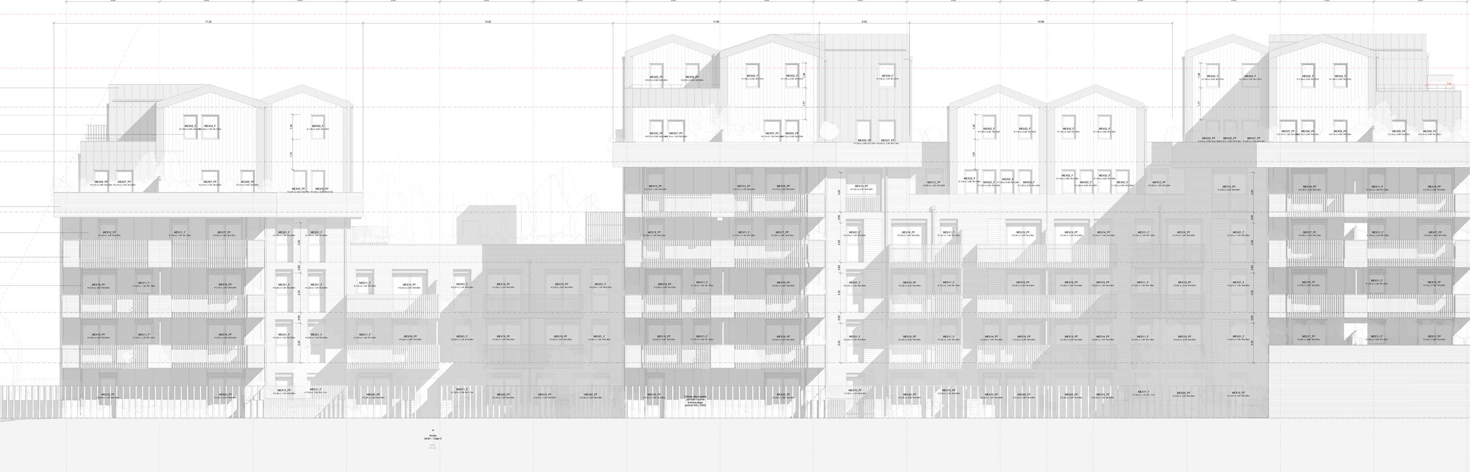 Zac la Pépinière à Villepinte (93) - Anma Architectes Urbanistes (75) - Pichet (75) - 2000 m² de briques BlocStar Am90, Am80 et Ac19 sur Ossature Bois