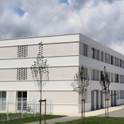 Groupe scolaire Sainte Geneviève à St Jory (31) - Taillandier architectes (31) - Ogec(31) - 500 m² de Plaquettes Ac19