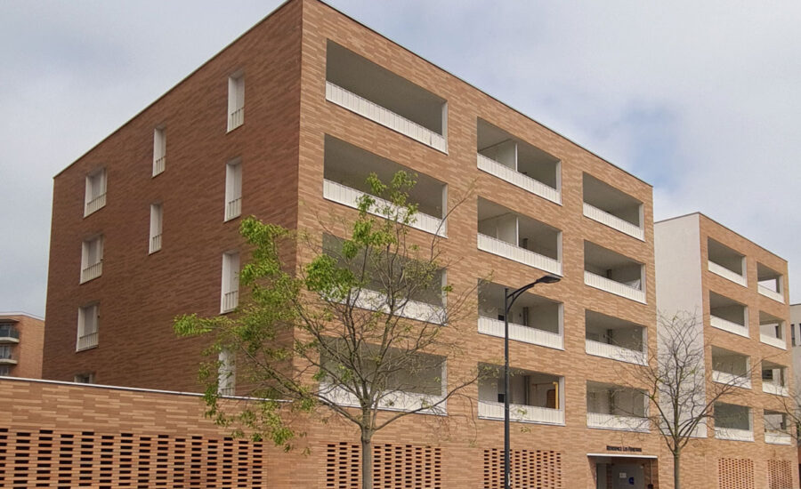 Les Fenetras à Toulouse (31) Taillandier Architectes (31) - 4200m² Plaquettes BlocStar Ac19, Briques Am70 & AmR210