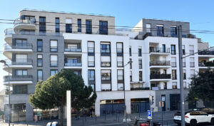 90 logements à Villejuif (94) - Cussac Architectes (75) - Kaufman & Broad (92) - Emerige (75) - 1580 m² de Plaquettes BlocStar Ac19