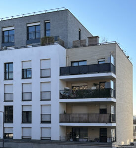 90 logements à Villejuif (94) - Cussac Architectes (75) - Kaufman & Broad (92) - Emerige (75) - 1580 m² de Plaquettes BlocStar Ac19