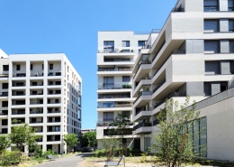 Zac des Girondins à Lyon (69) – Brenac et Gonzalez (75) – Nexity Apollonia (75) – 5500m² Plaquettes BlocStar Ac19