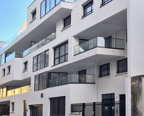 22 Logements collectifs à Vanves (92) - Atelier 2A (75) - L&P Immobilier (75) - 960 m² de Plaquettes BlocStar Ac19