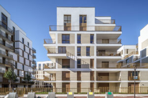 Zac de l'Arsenal à Rueil Malmaison (92) - Brenac et Gonzales (75) - Sogeprom Habitat (92) - 3080 m² de Plaquettes BlocStar Ac19